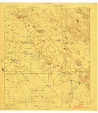 Tarida Ranch Texas Historical topographic map, 1:62500 scale, 15 X 15 Minute, Year 1921