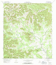 Tarpley Texas Historical topographic map, 1:24000 scale, 7.5 X 7.5 Minute, Year 1964