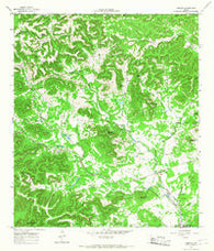 Tarpley Texas Historical topographic map, 1:24000 scale, 7.5 X 7.5 Minute, Year 1964