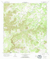 Tarpley Pass Texas Historical topographic map, 1:24000 scale, 7.5 X 7.5 Minute, Year 1964
