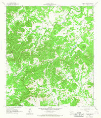 Tarpley Pass Texas Historical topographic map, 1:24000 scale, 7.5 X 7.5 Minute, Year 1964