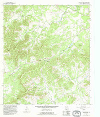 Tarpley Pass Texas Historical topographic map, 1:24000 scale, 7.5 X 7.5 Minute, Year 1964