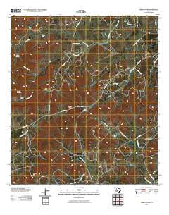 Tarpley Pass Texas Historical topographic map, 1:24000 scale, 7.5 X 7.5 Minute, Year 2010