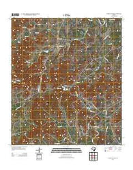 Tarpley Pass Texas Historical topographic map, 1:24000 scale, 7.5 X 7.5 Minute, Year 2013