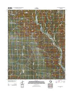 Tate Arroyo Texas Historical topographic map, 1:24000 scale, 7.5 X 7.5 Minute, Year 2012