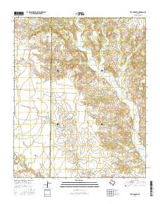 Tate Arroyo Texas Current topographic map, 1:24000 scale, 7.5 X 7.5 Minute, Year 2016
