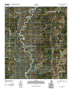 Tater Patch Lake Texas Historical topographic map, 1:24000 scale, 7.5 X 7.5 Minute, Year 2010