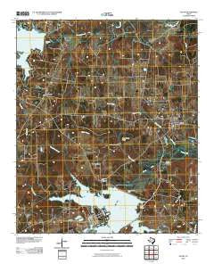 Tatum Texas Historical topographic map, 1:24000 scale, 7.5 X 7.5 Minute, Year 2010