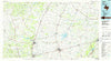 Taylor Texas Historical topographic map, 1:100000 scale, 30 X 60 Minute, Year 1985
