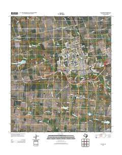 Taylor Texas Historical topographic map, 1:24000 scale, 7.5 X 7.5 Minute, Year 2013