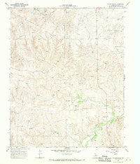 Taylor Ranch Texas Historical topographic map, 1:24000 scale, 7.5 X 7.5 Minute, Year 1968