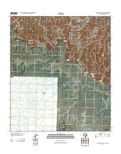 Taylor Canyon Texas Historical topographic map, 1:24000 scale, 7.5 X 7.5 Minute, Year 2013