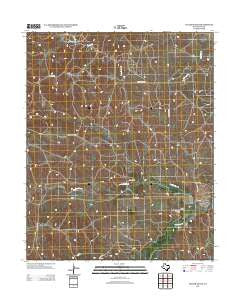 Taylor Ranch Texas Historical topographic map, 1:24000 scale, 7.5 X 7.5 Minute, Year 2012