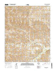 Taylor Ranch Texas Current topographic map, 1:24000 scale, 7.5 X 7.5 Minute, Year 2016