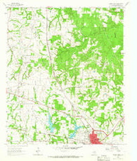 Teague North Texas Historical topographic map, 1:24000 scale, 7.5 X 7.5 Minute, Year 1963