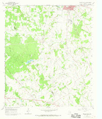 Teague South Texas Historical topographic map, 1:24000 scale, 7.5 X 7.5 Minute, Year 1966