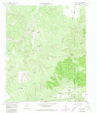 Tee Pee City Texas Historical topographic map, 1:24000 scale, 7.5 X 7.5 Minute, Year 1966