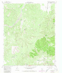 Tee Pee City Texas Historical topographic map, 1:24000 scale, 7.5 X 7.5 Minute, Year 1966