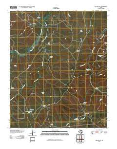 Tee Pee City Texas Historical topographic map, 1:24000 scale, 7.5 X 7.5 Minute, Year 2010