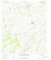 Tehuacana Texas Historical topographic map, 1:24000 scale, 7.5 X 7.5 Minute, Year 1960