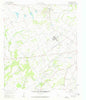 Tehuacana Texas Historical topographic map, 1:24000 scale, 7.5 X 7.5 Minute, Year 1960