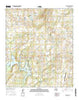 Tehuacana Texas Current topographic map, 1:24000 scale, 7.5 X 7.5 Minute, Year 2016
