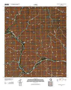 Telephone Canyon Texas Historical topographic map, 1:24000 scale, 7.5 X 7.5 Minute, Year 2010