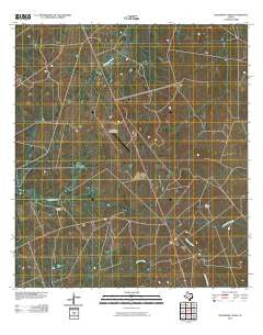 Telephone Tanks Texas Historical topographic map, 1:24000 scale, 7.5 X 7.5 Minute, Year 2010