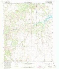 Tell North Texas Historical topographic map, 1:24000 scale, 7.5 X 7.5 Minute, Year 1967