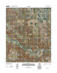 Tell South Texas Historical topographic map, 1:24000 scale, 7.5 X 7.5 Minute, Year 2012