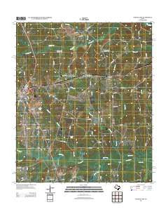 Tenaha East Texas Historical topographic map, 1:24000 scale, 7.5 X 7.5 Minute, Year 2013