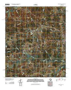 Tenaha West Texas Historical topographic map, 1:24000 scale, 7.5 X 7.5 Minute, Year 2010