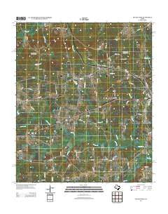 Tenaha West Texas Historical topographic map, 1:24000 scale, 7.5 X 7.5 Minute, Year 2013