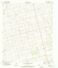 Tenmile Texas Historical topographic map, 1:24000 scale, 7.5 X 7.5 Minute, Year 1970
