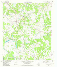 Tennessee Colony Texas Historical topographic map, 1:24000 scale, 7.5 X 7.5 Minute, Year 1982