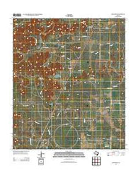 Tennyson Texas Historical topographic map, 1:24000 scale, 7.5 X 7.5 Minute, Year 2012