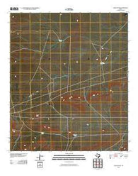 Tepee Butte Texas Historical topographic map, 1:24000 scale, 7.5 X 7.5 Minute, Year 2010
