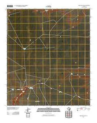 Tepee Butte SW Texas Historical topographic map, 1:24000 scale, 7.5 X 7.5 Minute, Year 2010