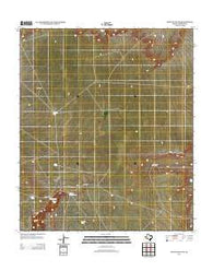 Tepee Butte SW Texas Historical topographic map, 1:24000 scale, 7.5 X 7.5 Minute, Year 2013
