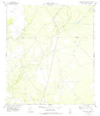 Tequesquite Spring Texas Historical topographic map, 1:24000 scale, 7.5 X 7.5 Minute, Year 1978