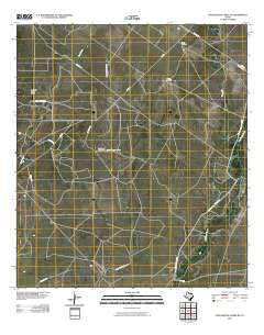 Tequesquite Creek NE Texas Historical topographic map, 1:24000 scale, 7.5 X 7.5 Minute, Year 2010