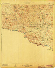 Terlingua Texas Historical topographic map, 1:125000 scale, 30 X 30 Minute, Year 1904
