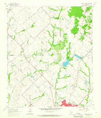 Terrell North Texas Historical topographic map, 1:24000 scale, 7.5 X 7.5 Minute, Year 1962