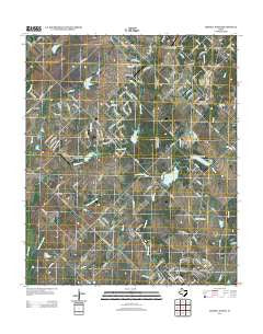 Terrell North Texas Historical topographic map, 1:24000 scale, 7.5 X 7.5 Minute, Year 2012
