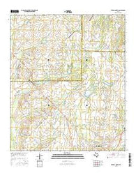 Terrell North Texas Current topographic map, 1:24000 scale, 7.5 X 7.5 Minute, Year 2016
