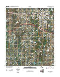 Terrell South Texas Historical topographic map, 1:24000 scale, 7.5 X 7.5 Minute, Year 2012