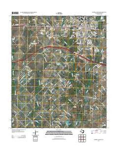 Terrell South Texas Historical topographic map, 1:24000 scale, 7.5 X 7.5 Minute, Year 2012