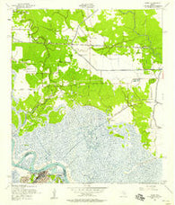 Terry Texas Historical topographic map, 1:24000 scale, 7.5 X 7.5 Minute, Year 1957