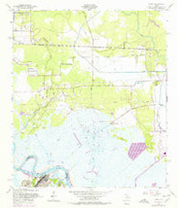 Terry Texas Historical topographic map, 1:24000 scale, 7.5 X 7.5 Minute, Year 1957