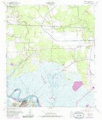 Terry Texas Historical topographic map, 1:24000 scale, 7.5 X 7.5 Minute, Year 1957